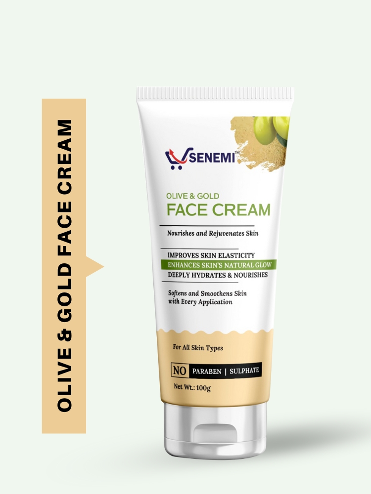 Olive and Gold Face Cream - 100 GM